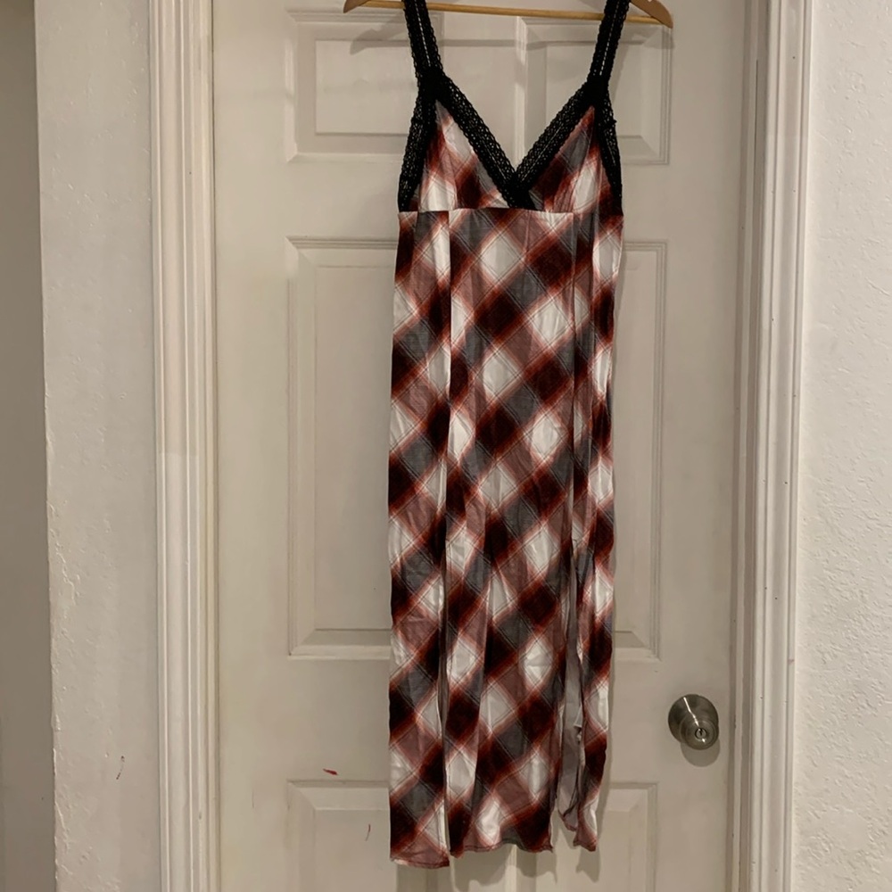 PLaid dress